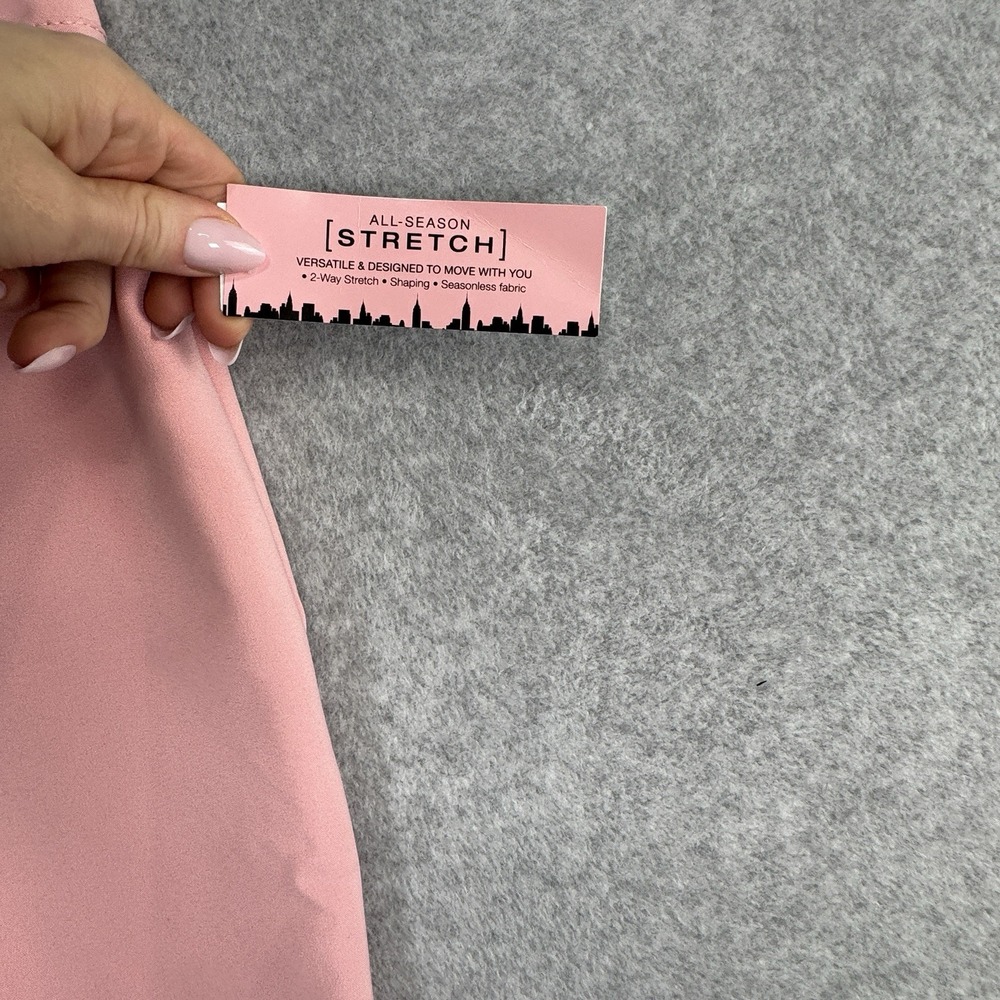 New York Company 7th Ave Signature Straight Leg Pants Size 6 Pink NWT - Picture 4 of 13